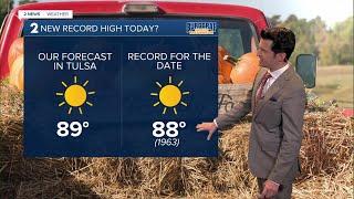 Record heat possible this week in Tulsa