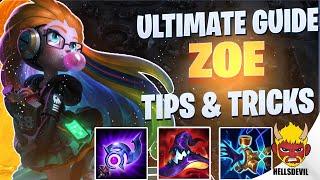 WILD RIFT ULTIMATE ZOE GUIDE | TIPS & TRICKS | Guide & Build