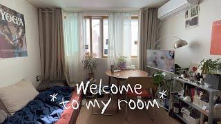 ROOM TOUR I 내가 3년째 살고 있는 구옥원룸(1.5룸)룸투어+일상 봄 신발추천셀프인테리어, 6평 원룸, 플랜테리어, 집밥일상, 바닐라코 립플럼퍼