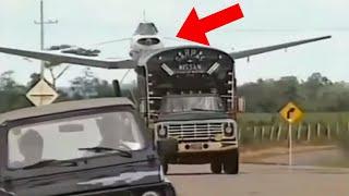 Plane BARELY Misses Truck - Daily dose of aviation