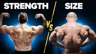 Differences in Training for Strength vs Size