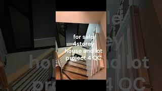 FOR SALE  4 Storey House and Lot in Project 4, QC 001