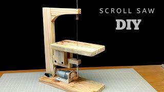 How to make SCROLL SAW machine DIY