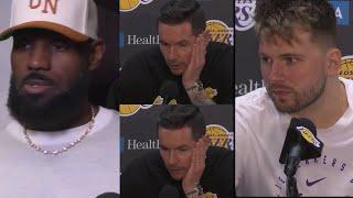 Lakers vs Clippers | Lakers Land Post Game Interviews x Highlights: Luka,LeBron, JJ Redick