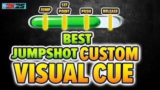 Best Jumpshot Custom Visual Cue Settings on NBA 2K25