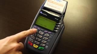 VeriFone Vx510 - Instructions & How To Use Your Credit Card Machine