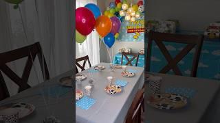 Decorando para la fiesta de mi hijo ️