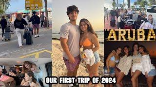 Our First trip of 2024 .Traveling to Aruba .VLOG#897 2