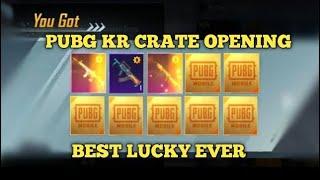 PUBG MOBİLE KR OPENİNG FREE CRATE’S | Opening PUBG Crate | PUBG Mobile Korea