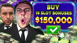 I LET ROLLIE SPEND $150,000 ON 19 SLOT BONUSES AND THIS HAPPENED…