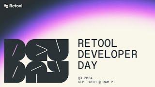 Retool Developer Day | Q3 2024 Release