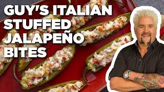 Guy Fieri's Italian Stuffed Jalapeños | Guy's Big Bite | Food Network