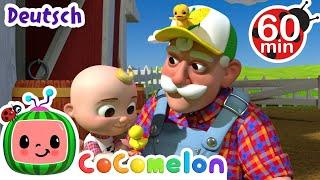 Old MacDonald | CoComelon - JJ's Animal Time Deutsch | Tier-Cartoons | Cartoons und Kinderlieder