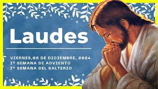  LAUDES DEL DIA DE HOY | 6 De Diciembre De 2024 | Oración de la Mañana  LITURGIA DE LAS HORAS