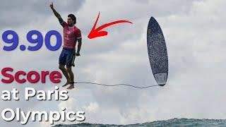 Gabriel Medina Makes History with 9.90 Score at Paris Olympics