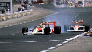 Prost Cleverly Overtakes Senna | French Grand Prix 1988