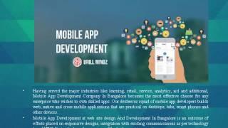 Mobile Application Development Company In Bangalore