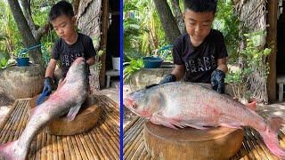 Delicious big fish cooking with country style - Chef Seyhak