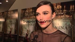 INTERVIEW: Keira Knightley on reading the book, on the co...