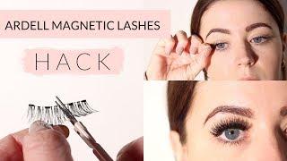 ARDELL MAGNETIC LASHES HACK!