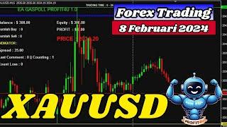 Forex Trading | Trading on XAUUSD On February 8, 2024