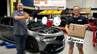 570+ WHP!!! 27WON Kuro+ Turbocharger & AEM Fuel Pump Upgrade // 2024 DE5 Acura Integra Type-S (E9)