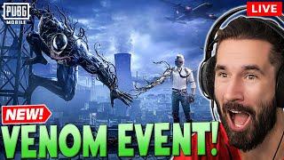 VENOM Event Action Gameplay! The Symbiote Powers Are Crazy  PUBG MOBILE