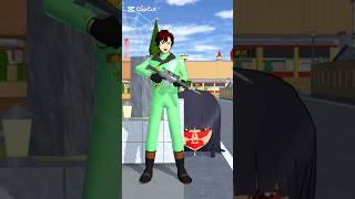 Yuta scared from Monster  #sakuraschoolsimulator #shorts #youtubeshorts #sakura #shortvideo #sss