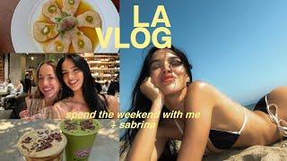 LA vlog..spend the weekend with me...food, girl talks, and going out in LA