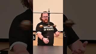 Moment of Inertia Vertical #science #sciencefacts #inertia #demo