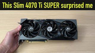 MSI GAMING X SLIM RTX 4070 Ti SUPER Review