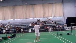 KUMA X PITI - NACIONAL DE BADMINTON EM CAMPINAS 2009