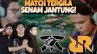 MATCH TERGILA !! ADU MEKANIK SENAM JANTUNG COK !! RRQ VS ONIC MATCH 2 - MPL S14