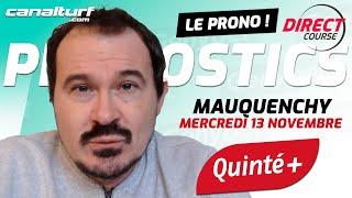 Pronostic Quinté et des courses PMU du Mercredi 13 novembre 2024 - En partenariat avec @GenybetTurf