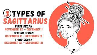 Different Types of Sagittarius Personality || Understanding Sagittarius Decans #Sagittarius