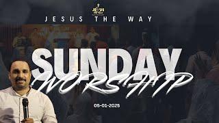 Sunday Worship | Bijoy T | 05-01-2025 | Jesus the Way Thrissur | Sunday Worship Live