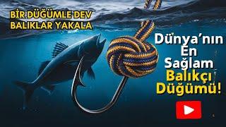 Dünyanın En Sağlam Balıkçı Düğümü: Tek Bir Düğümle Dev Balıkları Yakala! 