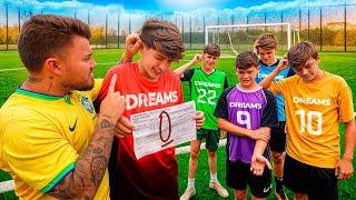 CHEGOU O BOLETIM DA ESCOLA DOS MENINOS DO MEU TIME DE FUTEBOL