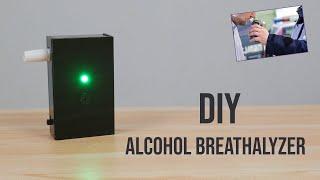 DIY Breathalyzer | Rechargeable Alcohol Detector | Digispark | Arduino IDE | Coders Cafe