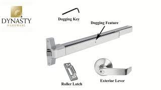 Dynasty Hardware Panic Device With Lever - DYN-500P-06