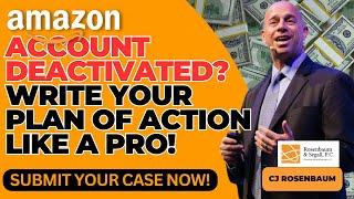 Account Deactivated? Here's Your Winning Amazon Plan of Action!