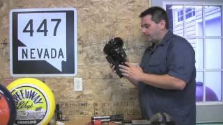 Gas Pump Heaven- Using a Vintage Wall Sconce for Your Garage Door Opener