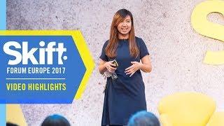 TrendWatching Strategist Acacia Leroy at Skift Forum Europe