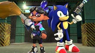 Sonic In Splatoon Part 2 [GMOD]