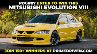 Win This: Lightning Yellow 2005 Mitsubishi EVOLUTION VIII - PDG87 is here