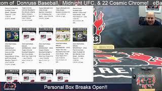 Welcome to BomberBreaks.com Monday Night Sportscard Group Breaks!