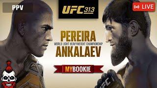  UFC 313: ALEX PEREIRA x MAGOMED ANKALAEV | LIVE