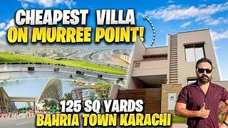 Unbelievable-Price 125SQY LUXURY 4-BEDROOMS Villa iN MURREE-HILLS View | Bahria Town Karachi