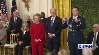 Hillary Clinton Receives Presidential Medal of Freedom