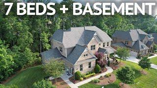 Inside a Beautiful Luxury Basement Home in Charlotte, NC | Perfect for a Large Family